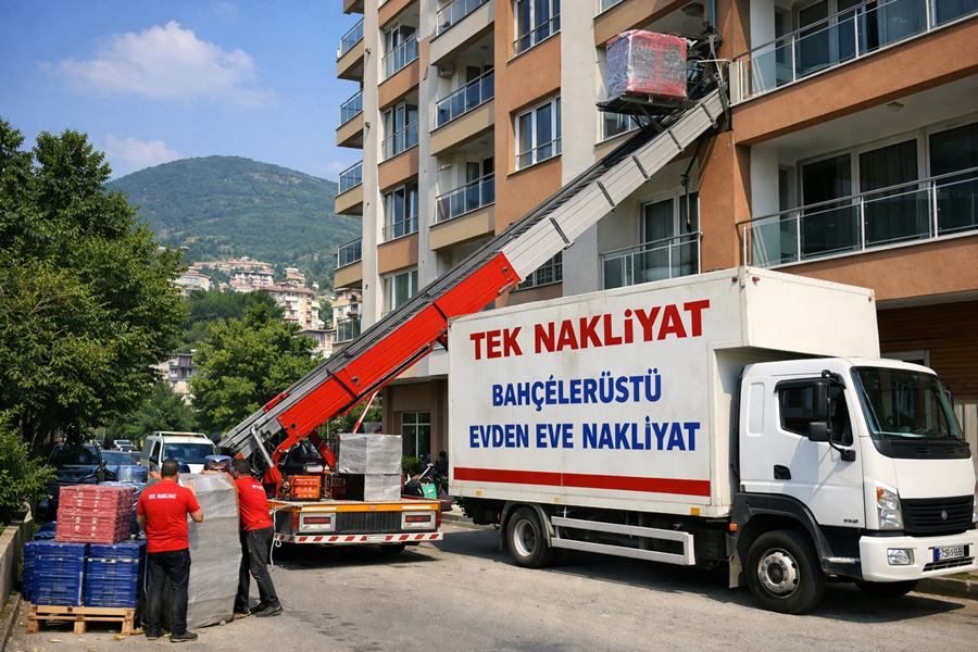 Bahçelerüstü Evden Eve Nakliyat Süreci